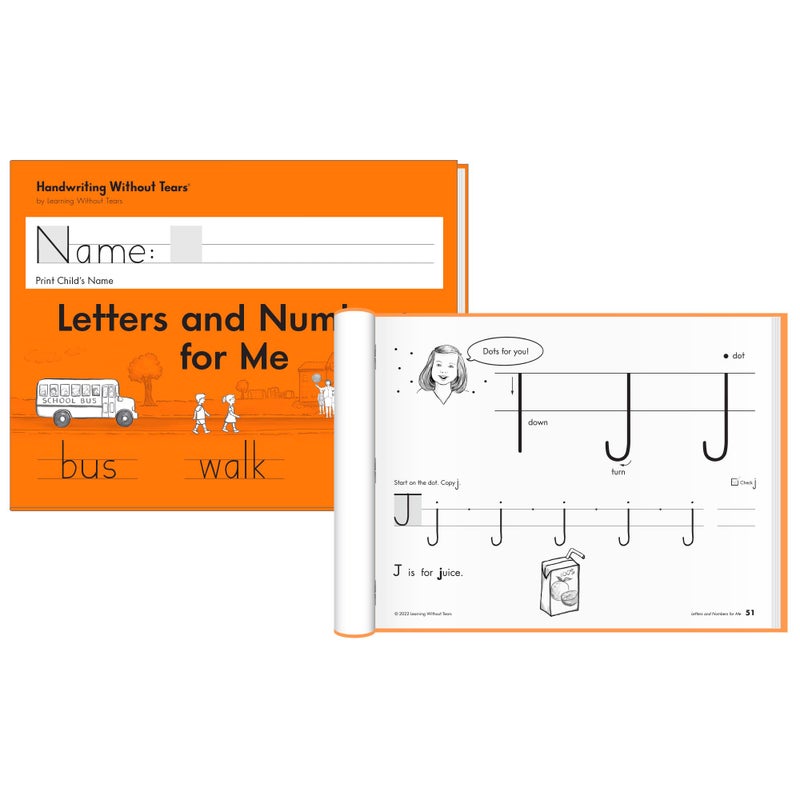 Handwriting Without Tears, Kindergarten Printing Bundle, Age 5+, K+, Student Workbook, Writing Journal & Teacher's Guide, School & Home, Language Arts, Tutoring, Tiny Pencils, Desk Strip - Image 3